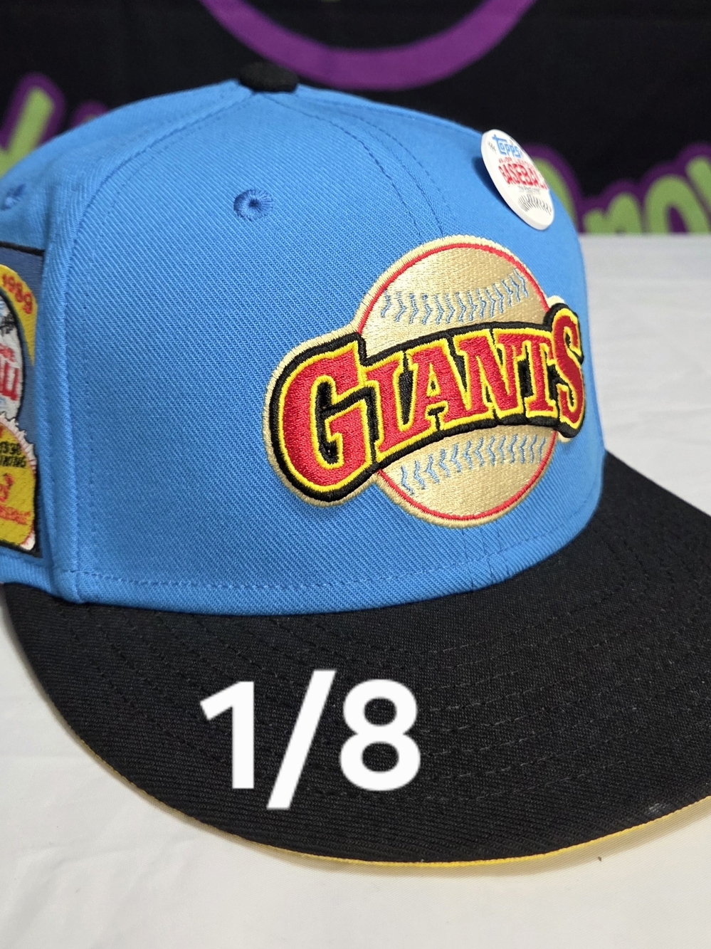Mitchell&Ness 7 1/8 - Topps Collab 1989 San Francisco Giants